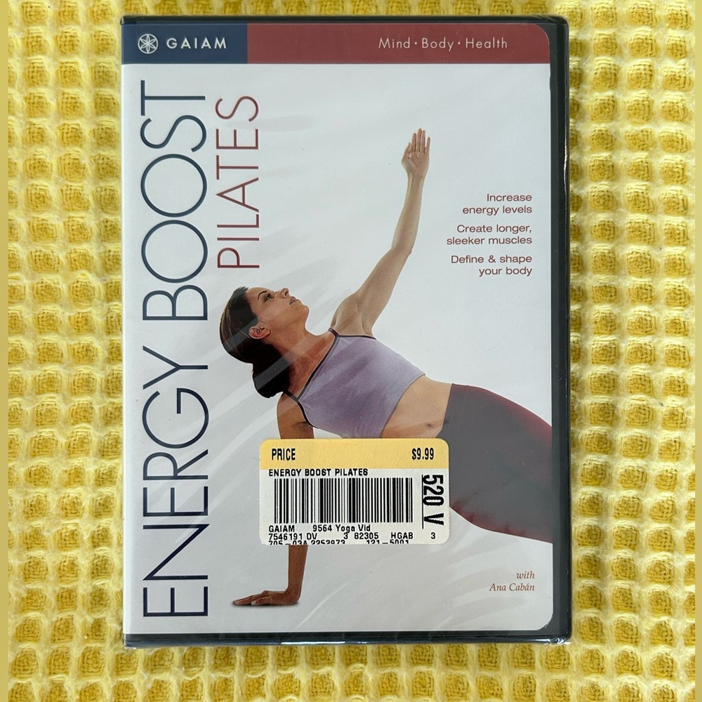 GAIAM Energy Boost Pilates DVD